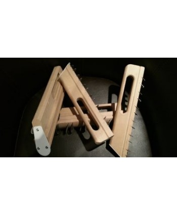 French Drag (Convex) 300mm x 20mm (Fine Toothed)